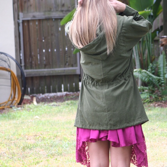 Army Green Jacket - Picture 3 of 4