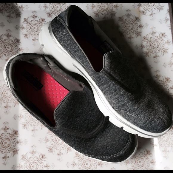 Heather Gray Sketches Go Walk 3 Yoga Mat Shoes