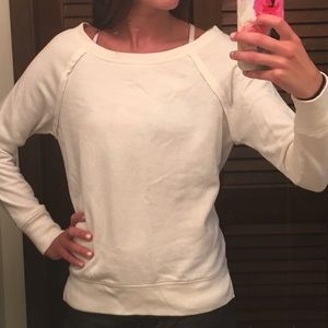Aerie boat neck sweatshirt