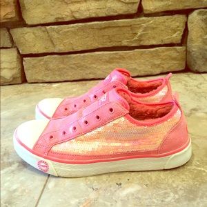🎀Pink Sequin Ugg Sneakers🎀