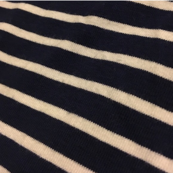 Forever 21 striped zipper front crop top - Picture 3 of 4
