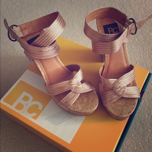 BC Rose Gold Heels