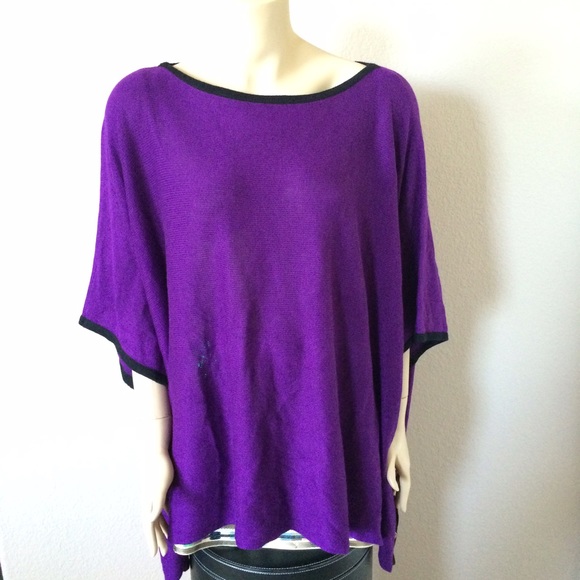 Ralph Lauren batwing poncho - Picture 2 of 4