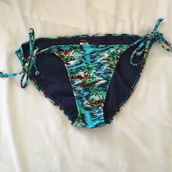 Old Navy tropical bikini bottoms