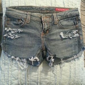 7 for all Mankind denim shorts