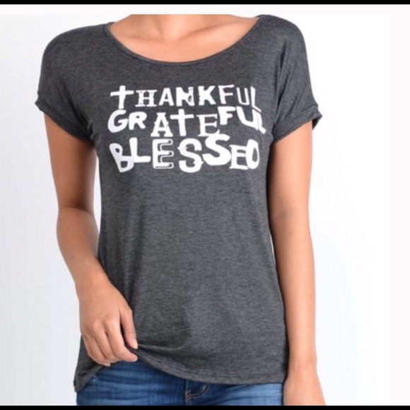 THANKFUL TEE ON SALE!