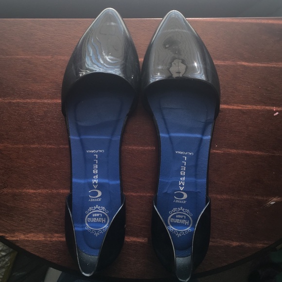 Jeffrey Campbell Black Flats!!!!