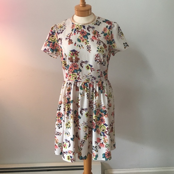 Top shop floral print dress