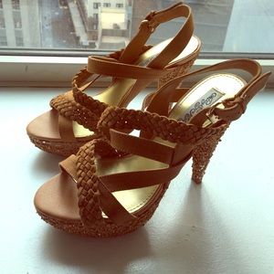 Platform Sparkle Sandals