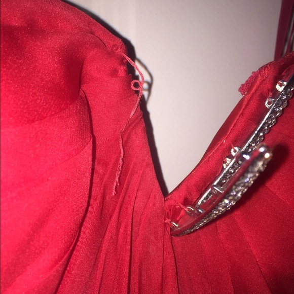 Strapless La Femme homecoming dress - Picture 4 of 4