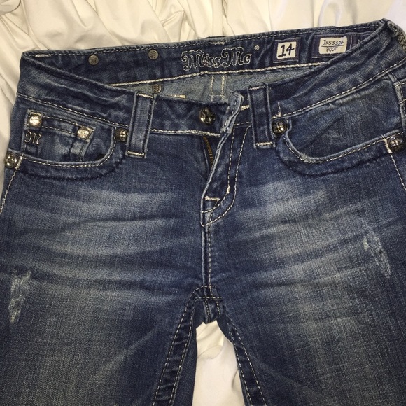 Authentic Girls Miss Me Jeans. Size 14