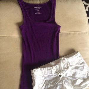 Purple tank sz s
