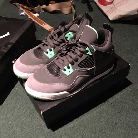 Jordan retro 4 - green glows - Picture 4 of 4