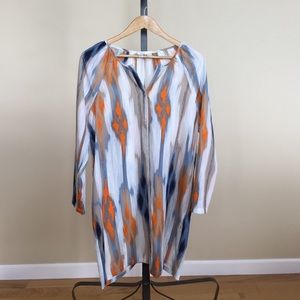 Charming Charlie Long Sleeve Shirt Dress