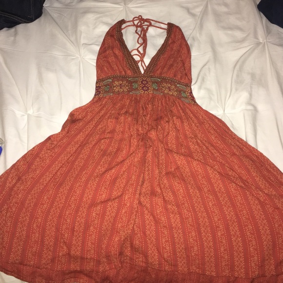 urban outfitters halter summer dress