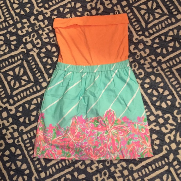 Lilly Pulitzer strapless knit dress