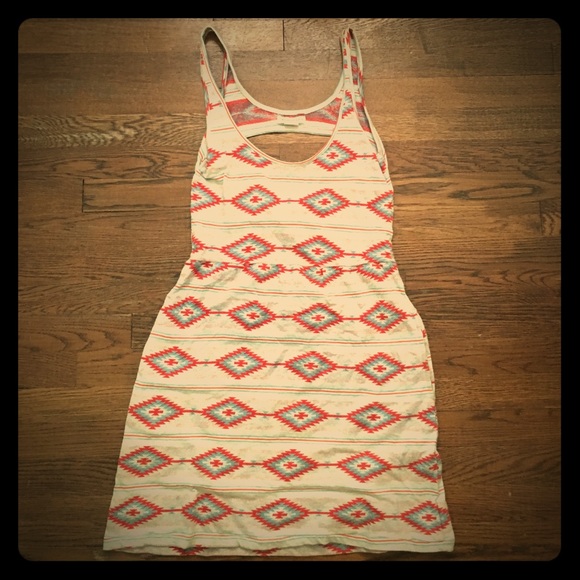 Obey Propaganda patterned sleeveless dress size S