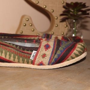 Toms- Boho Chic Slip On