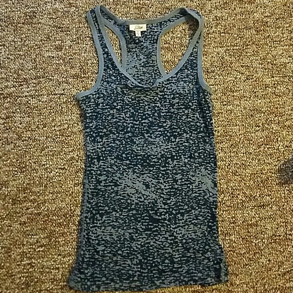 Cute relaxing racer back tank top.