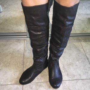 Knee high boots