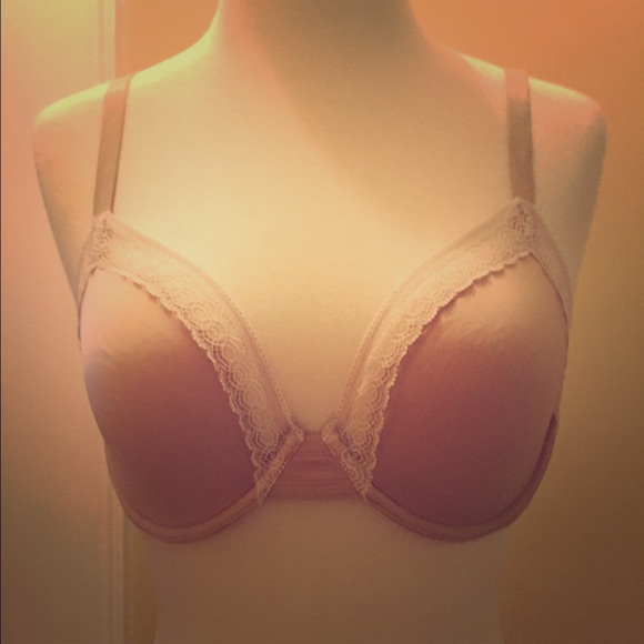 Calvin Klein nude unlined t shirt bra 34d