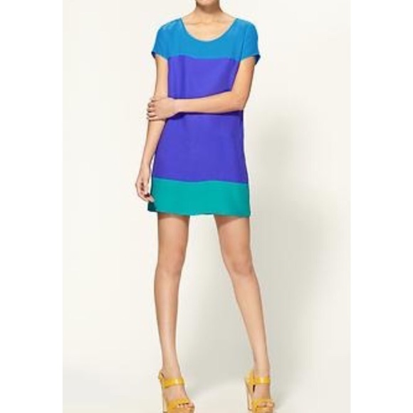 Colorblock Amanda Uprichard mini dress