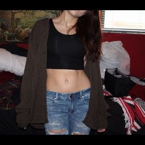 Slouchy oversized cardigon