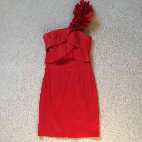 Gorgeous red dress sz s - Picture 2 of 2