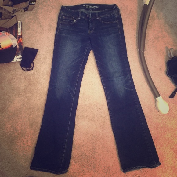 American eagle Artist kick boot jean long