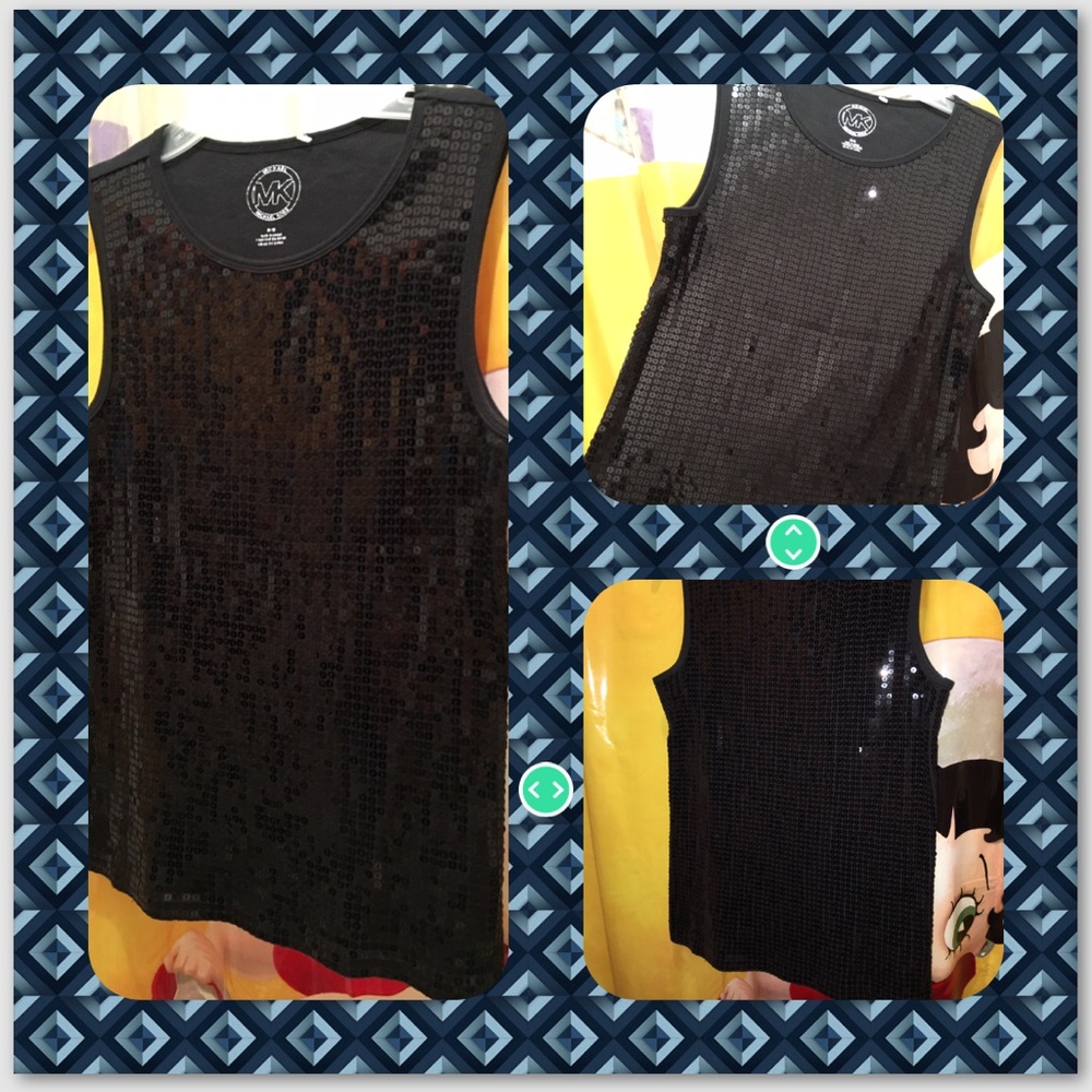 MK  Sequin Dressy Top.       B3 - Picture 5 of 6
