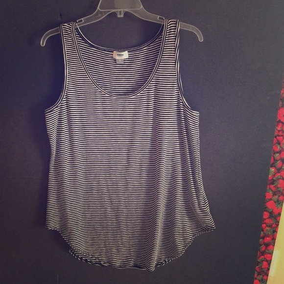 Old Navy Boyfriend Stripped Tank