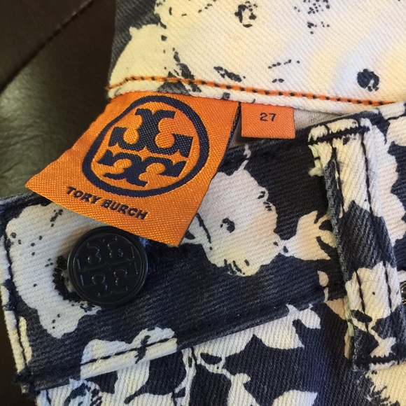 Tory Burch flowered jeans - Picture 4 of 4