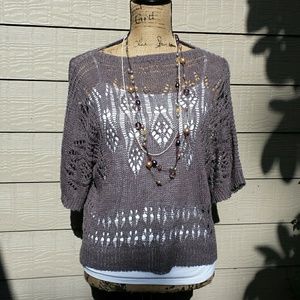 Moth Crochet Top