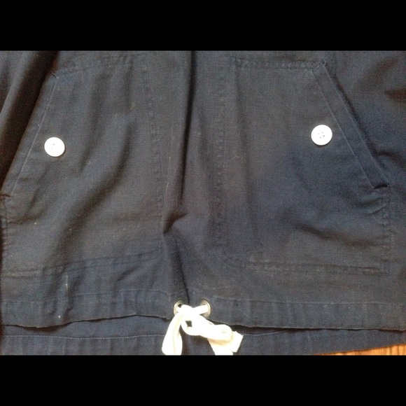 Navy blue thick cotton light jacket - Picture 3 of 3