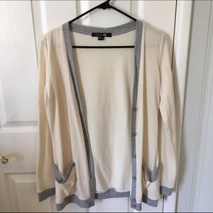 Cream cardigan