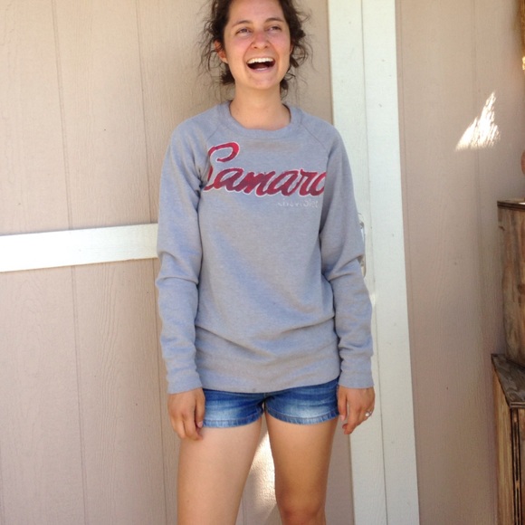 Gray sweater