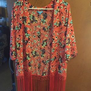 L'Amour Fringe Kimono