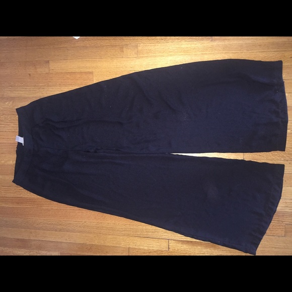 Wide leg sheer pants