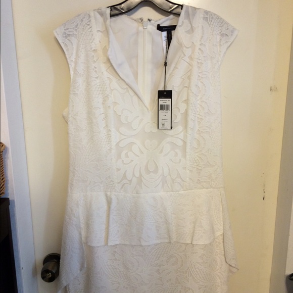 DRAPED-SIDE PEPLUM DRESS - Picture 3 of 3