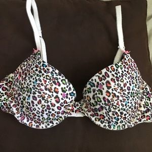 VS padded cotton demi bra
