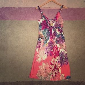 XS Elie Tahari slip dress, hits at the knee