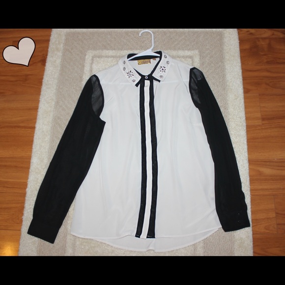 Princess Vera Wang Long Sleeved Chiffon Blouse