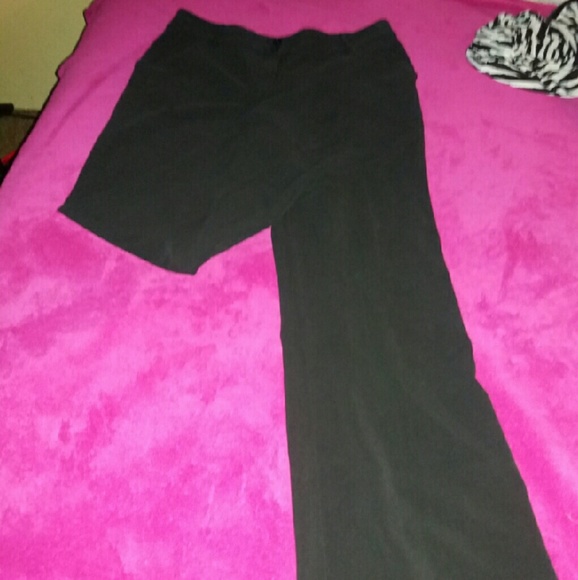 Tummy control black pants