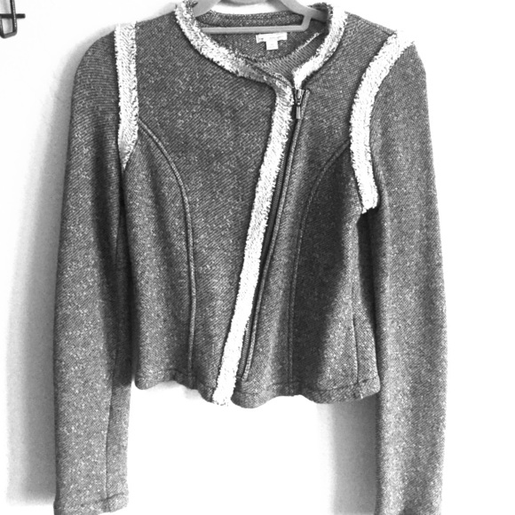 Navy blue Moto style jacket