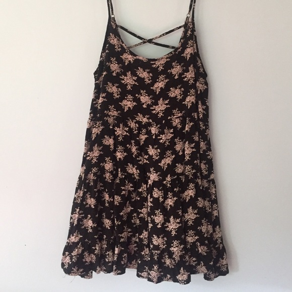 Floral shift dress