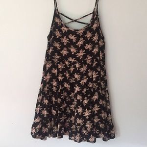 Floral shift dress