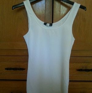 White Body Slimmers by Nancy Ganz Nylon/Lycra Tank