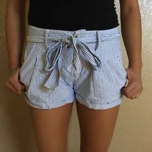 Forever 21 Pinstriped Short