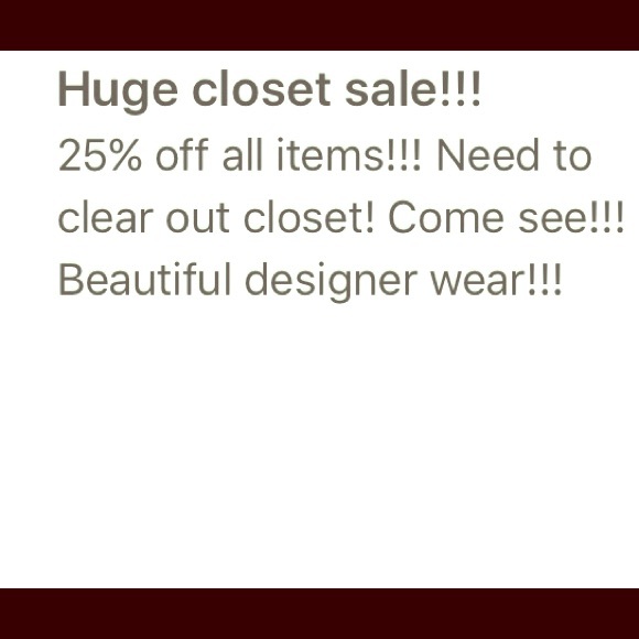 Cleaning out my closet! All items on sale!!