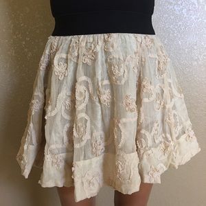 Forever 21 Blush A-line Mini Skirt